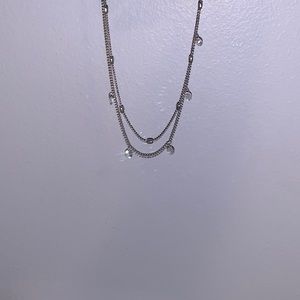 silver choker